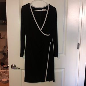 Black and White Calvin Klein Dress